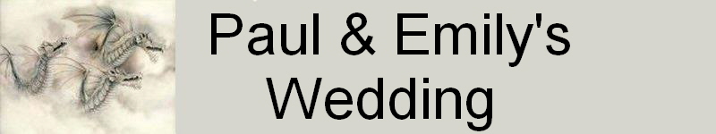      Paul & Emily's 
   Wedding